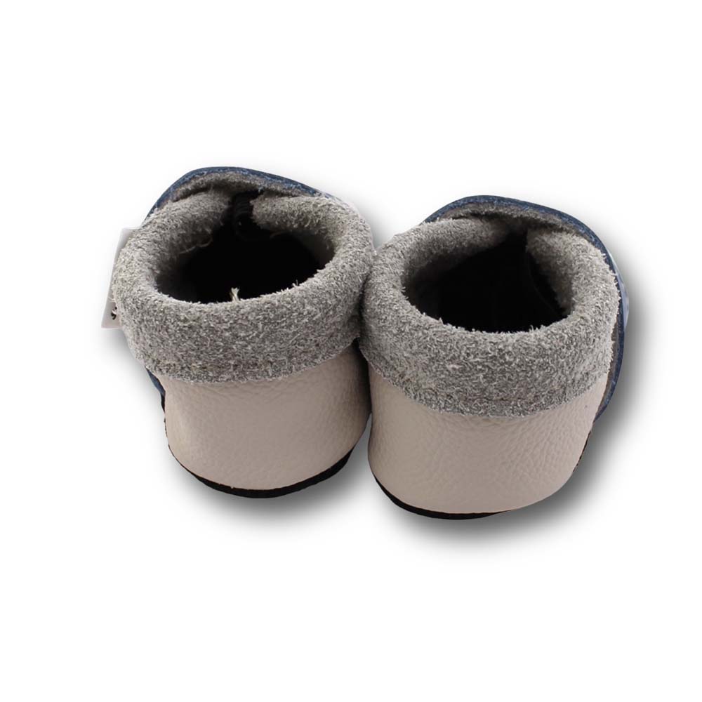 Preview: Lauflernschuhe Schnecke auf grau